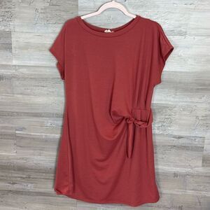 See You Monday Terracotta Midi Dress